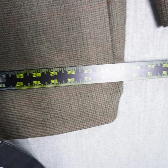 VTG Chaps Ralph Lauren Blazer Sport Coat Men 48R 100% Virgin Wool 2 Button - Picture 7 of 10